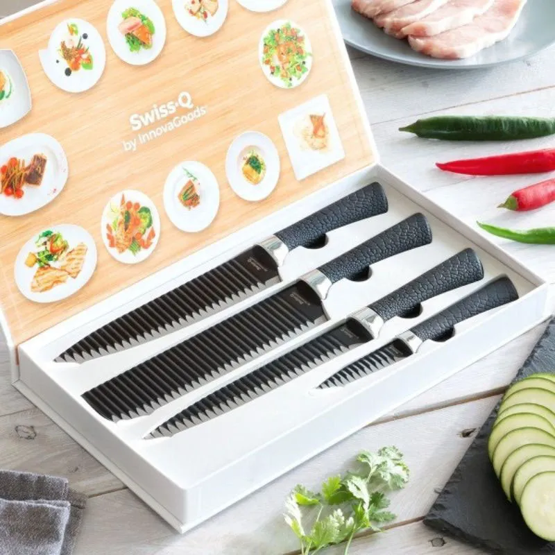 Couteaux de cuisine Black Shark Namiutsu - 4pcs-6