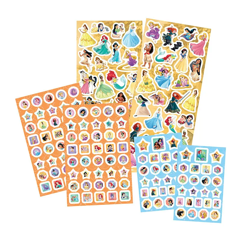 Kit Coloriage + Stickers Princesses Disney 500pcs - 36m+-2