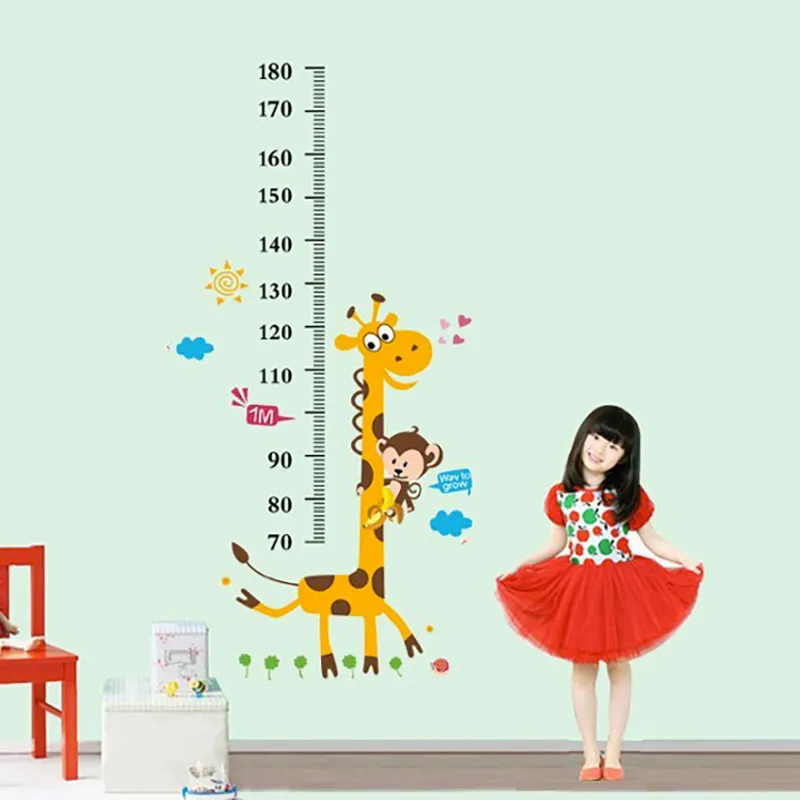 Stickers Toise - Singe & Girafe-2