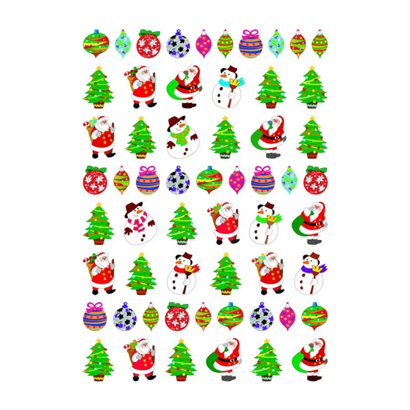 Gommettes Noël Rondes/Colorées - 420pcs-5