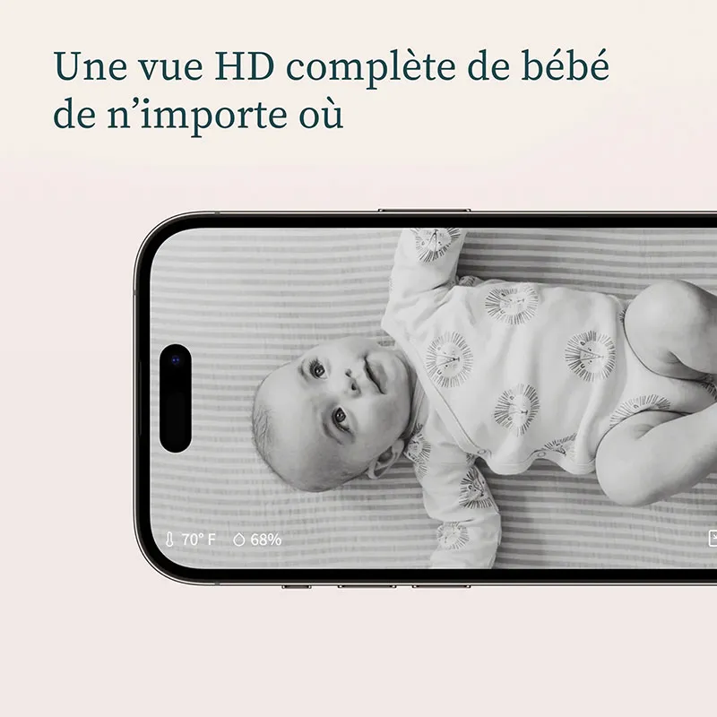 Babyphone Owlet Cam 2 - Bedtime Blue-2