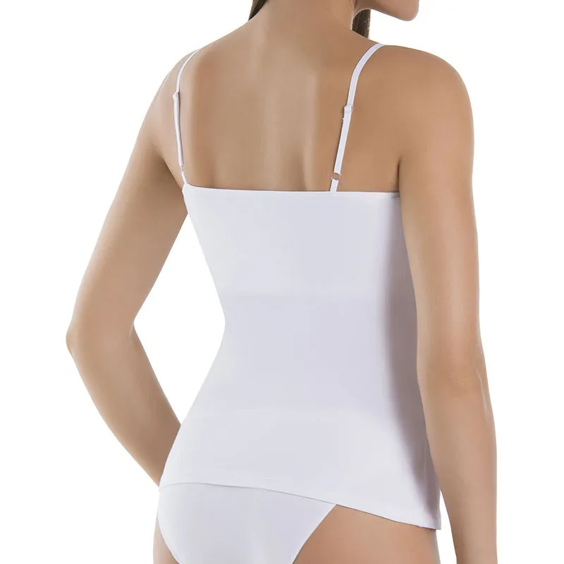 Débardeur soutien-gorge Grand Bonnet Cami - Blanc-2