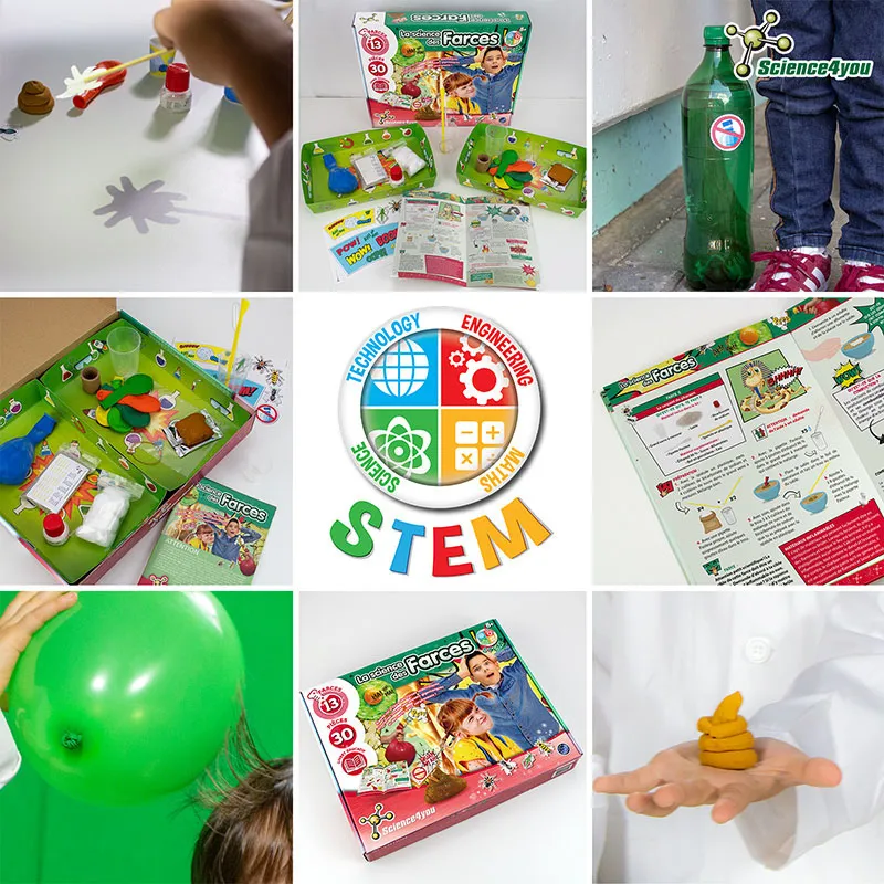 Kit Science des Farces 13 expériences - 8+-4