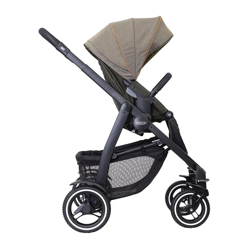 Poussette tout-terrain Evo Xt Noir/Kaki - 0m+-4