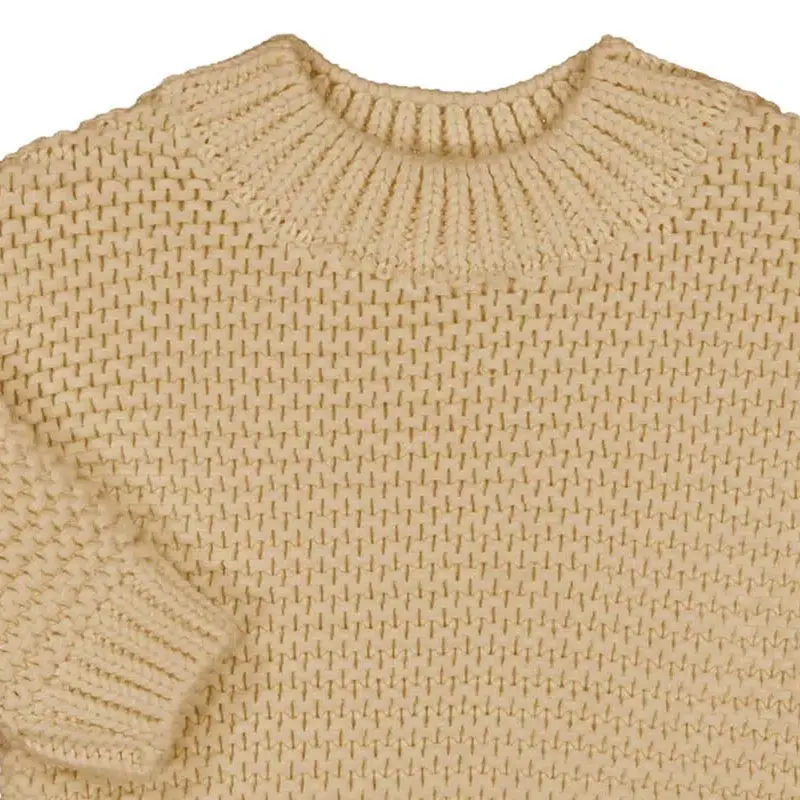 Pull Coton BIO Meri - Sand-1