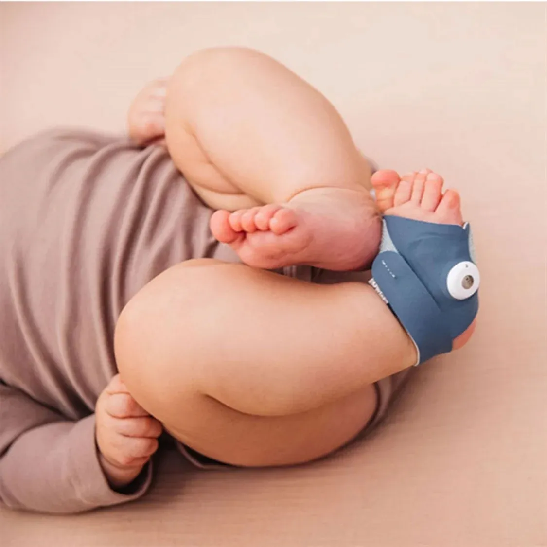Babyphone Owlet Monitor Duo 2 Smart Sock 3+Caméra HD 2 - Bleu Nuit-1