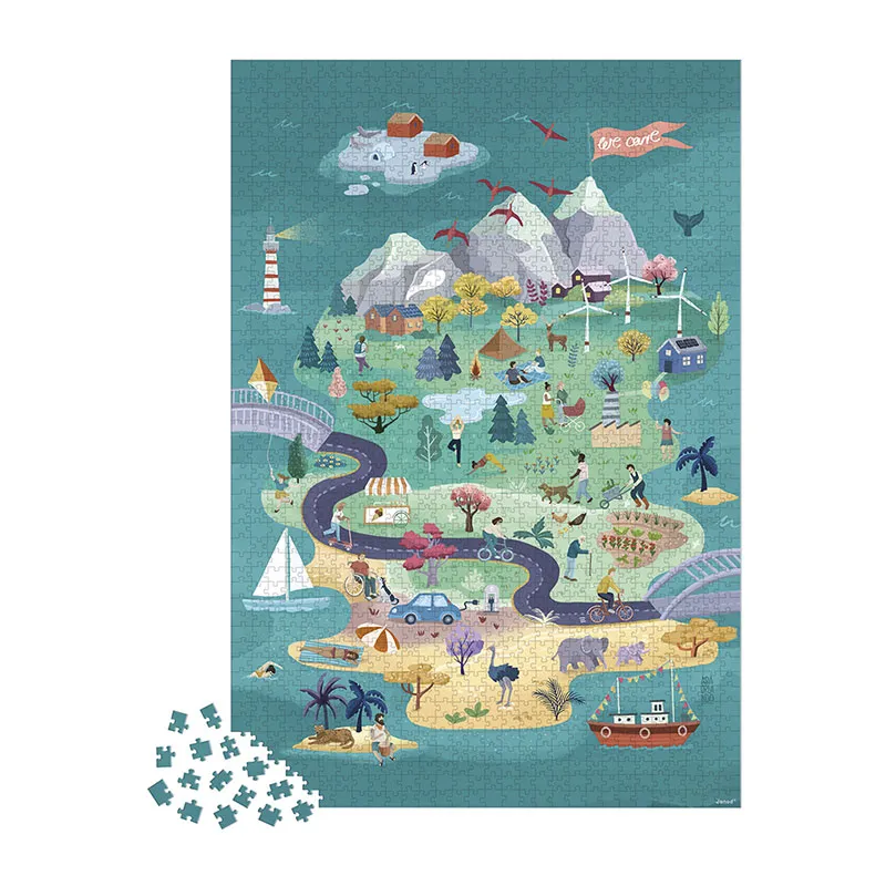 Puzzle Évasion 1500pcs - 10+-0