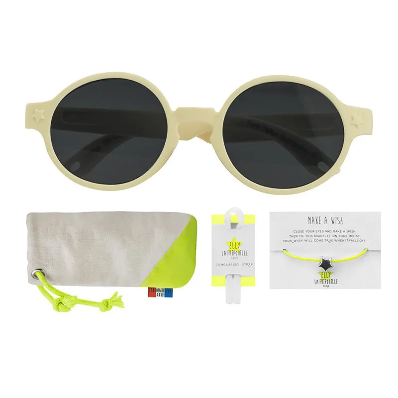 Lunettes de soleil Anti-UV Cat.3 - Funk Yellow Submarine - ELLY LA FRIPOUILLE-0