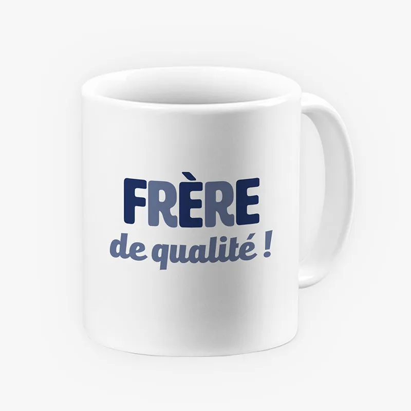Mug Frère de qualité - Blanc-0