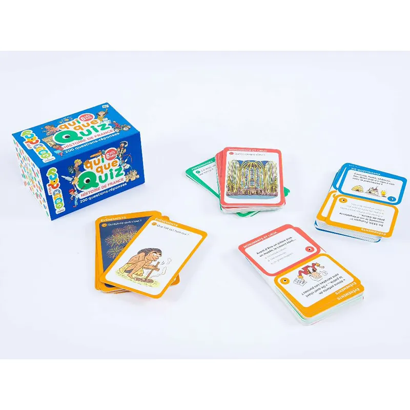 P'tits jeux docs Quiquequiz Histoire de France - 6+-3