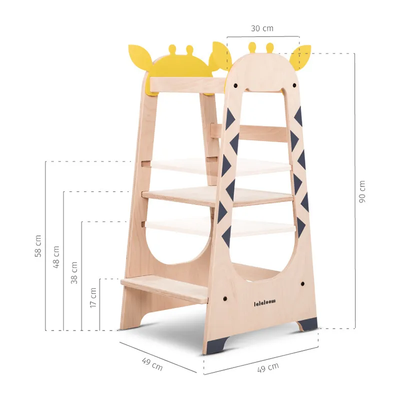 Tour d'observation Montessori Girafe - 12m+-13