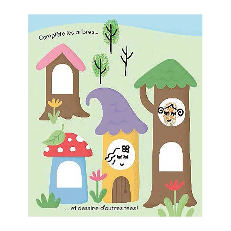 Je peins avec les doigts Petites fées - 4+-3