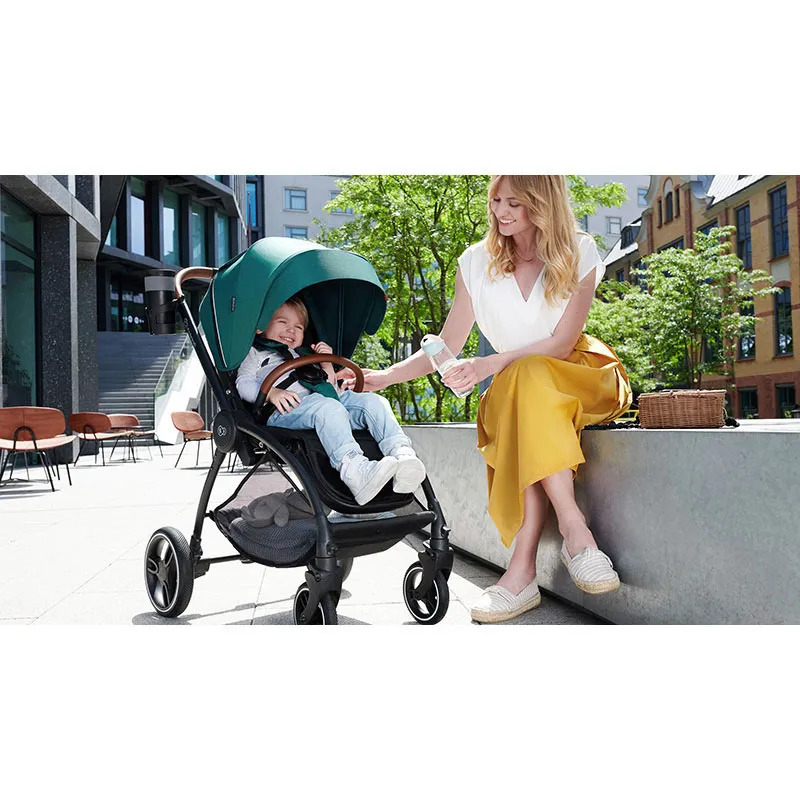 Duo Poussette + Nacelle Evolution Cocoon Vert - 0m+-20