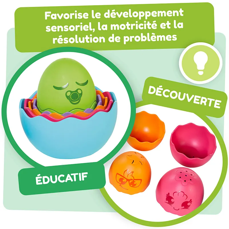 Jeu de bain Piou Piou gigognes - 6m+-4