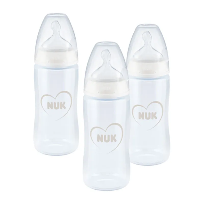 3 Biberons First Choice 300ml - 0m+-0