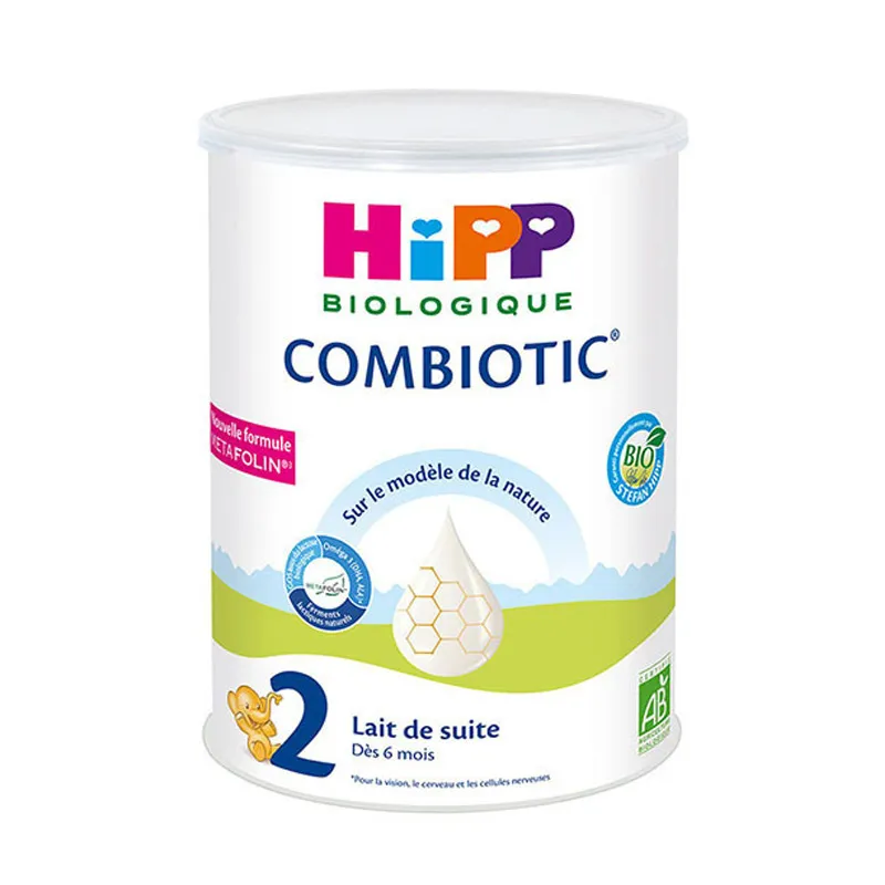 1 Boîte Lait 2 Combiotic 2ème âge BIO - 800g-0
