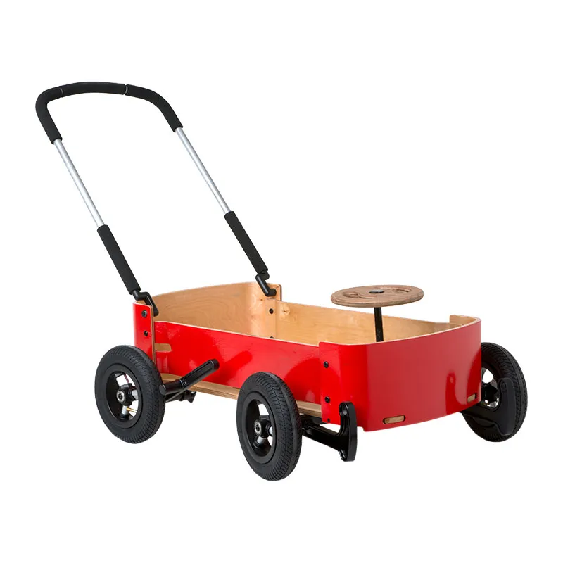 Chariot 3en1 Wagon Rouge - 12m+-0