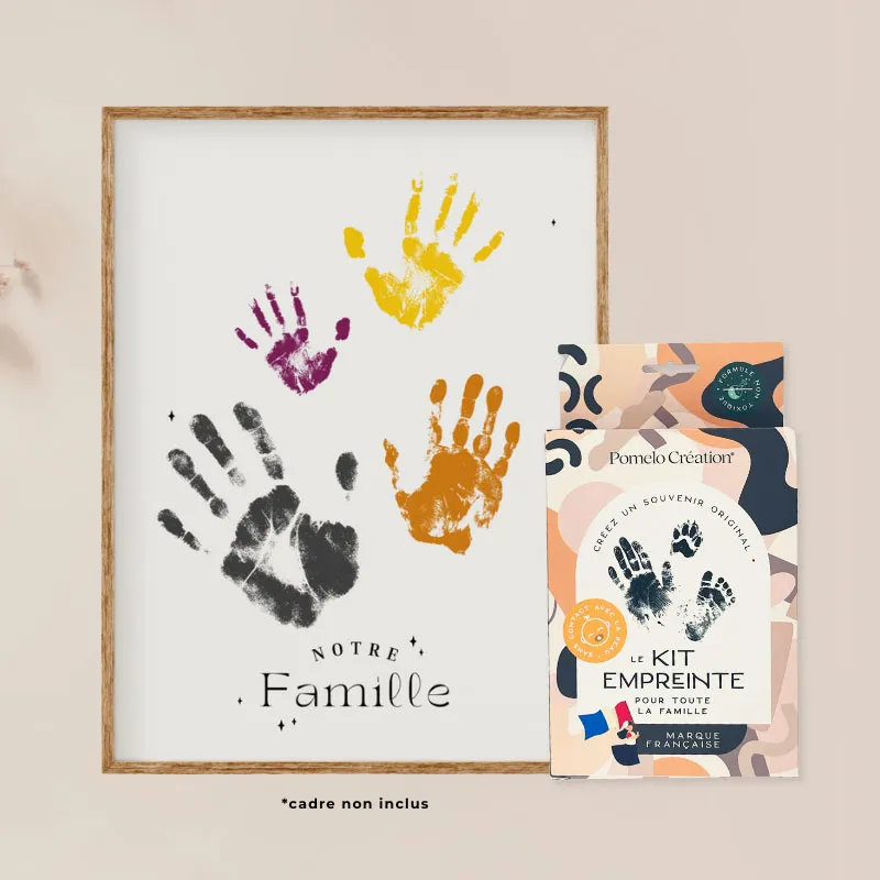 Affiche A3 - Famille Magique avec Kit Empreinte-9