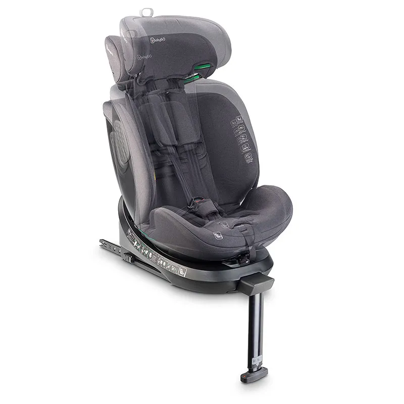 Siège-auto 360° I-Size Move 40-150cm - Gris-9