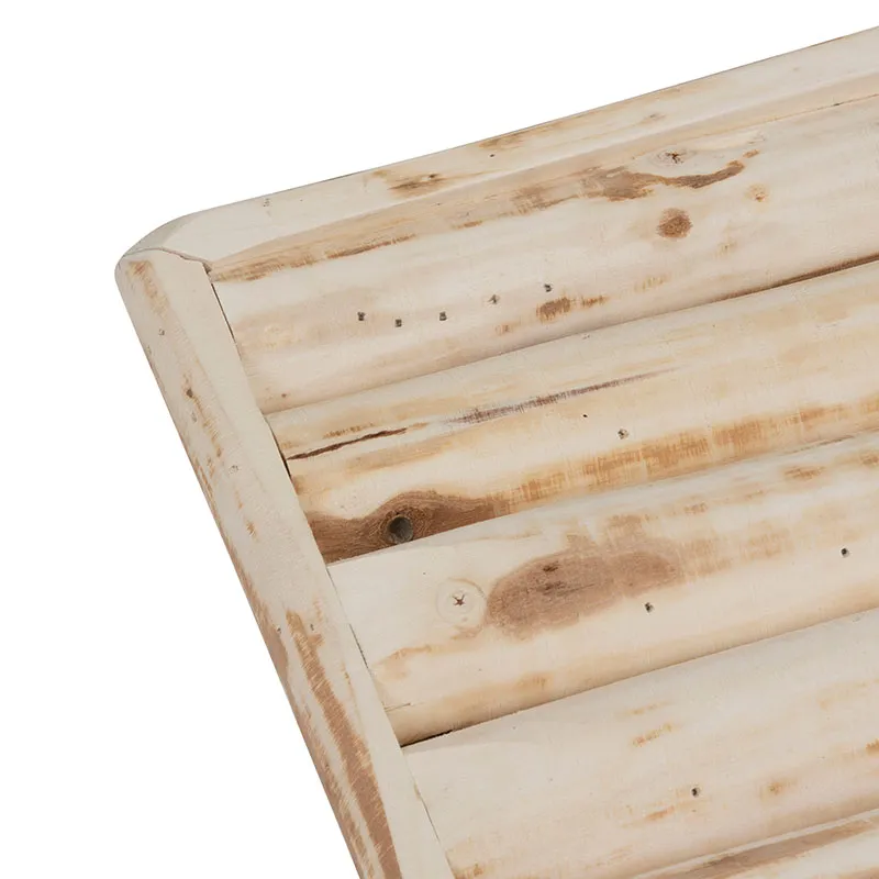 Banc Woody Bois Naturel - 70x27cm-2
