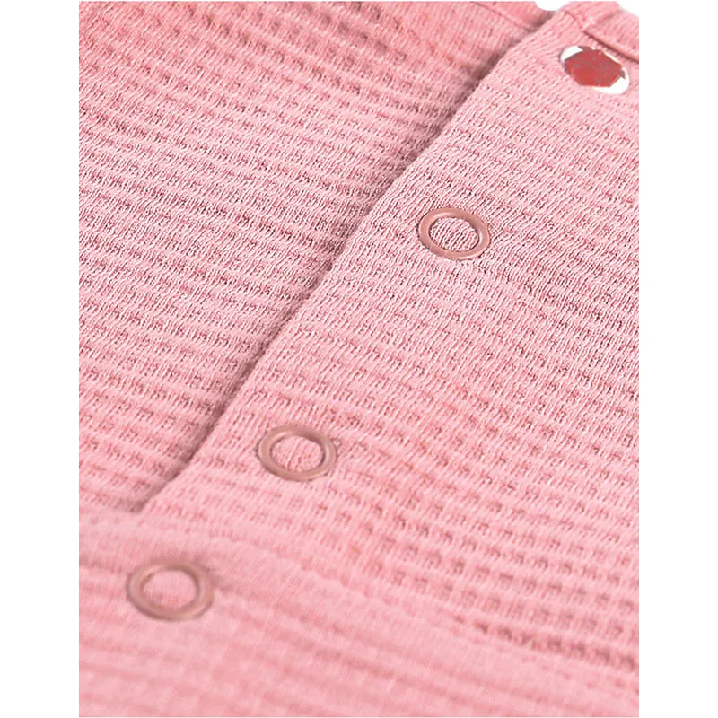 2 Barboteuses Vache BIO - Rose/Blanc/Bleu-8