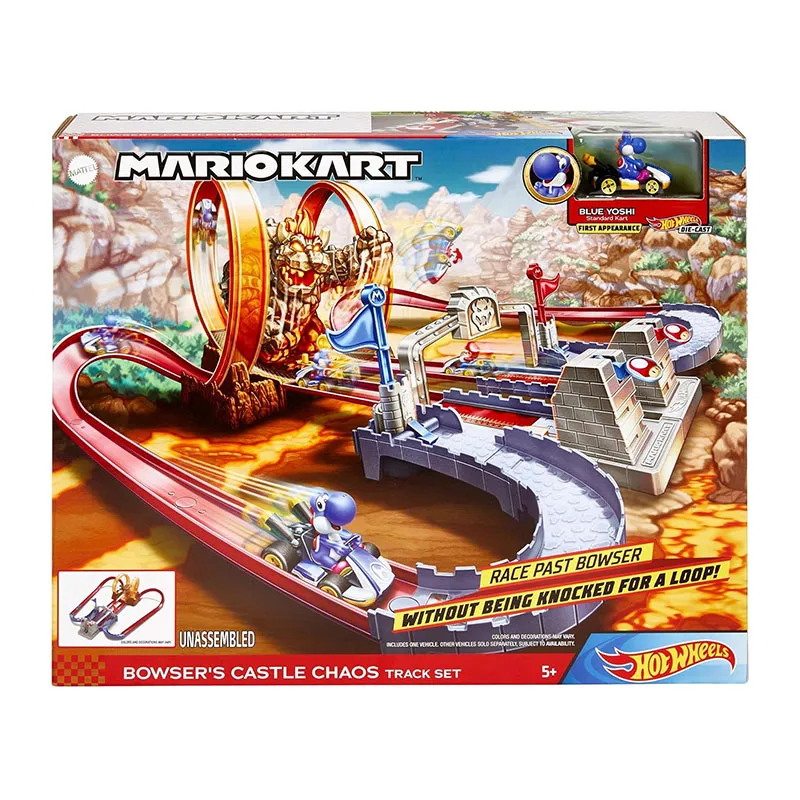 Piste chaos Château de Bowser Hot Wheels - 3+-7