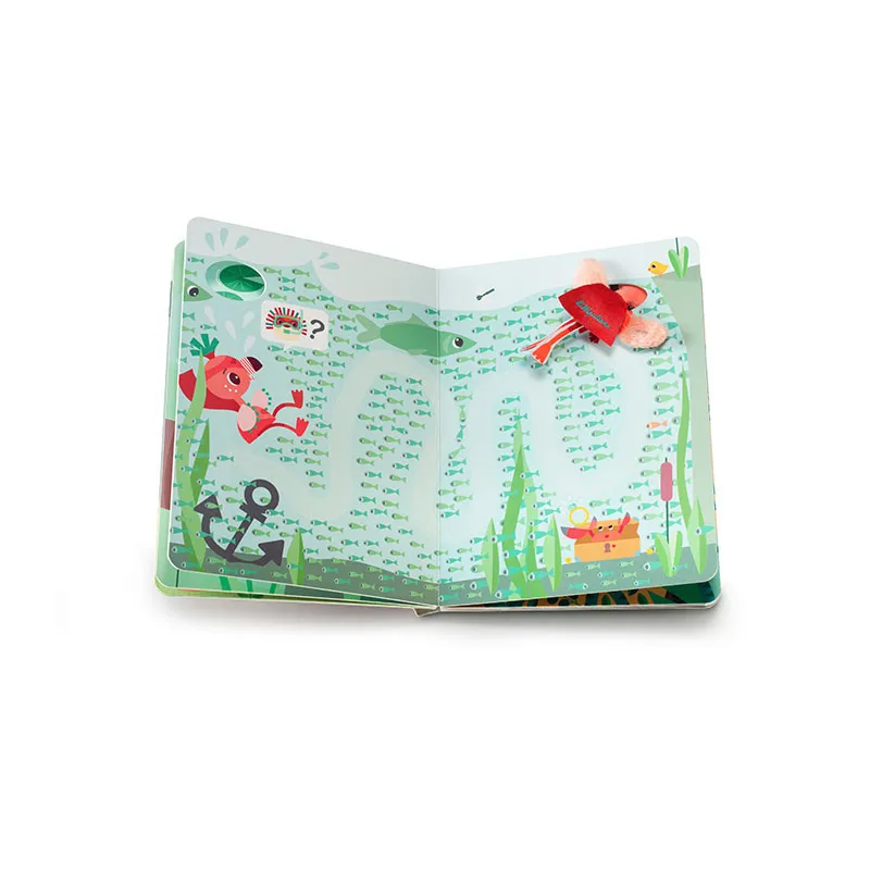 Livre labyrinthe Wonder Anaïs le flamant rose - 24m+-8