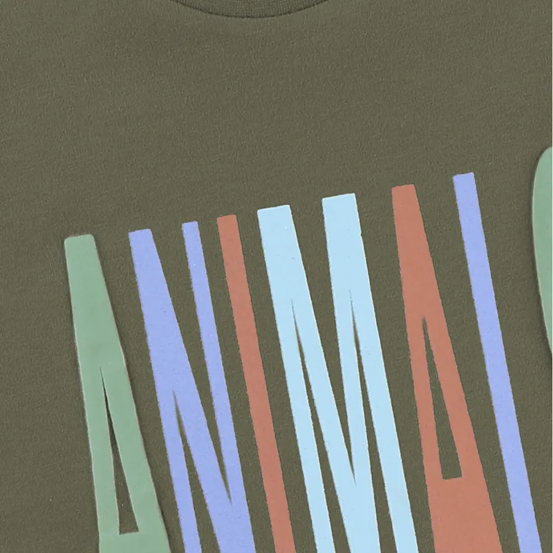 T-shirt ML Animals BIO - Vert-3