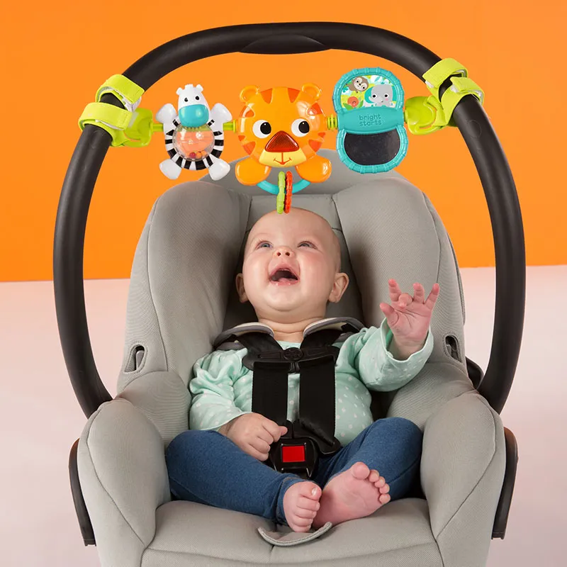 Barre d'activités musicale pour poussette Tigre - 0m+-0
