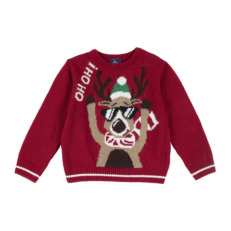 Pull Oh Oh - Rouge - CHICCO-0