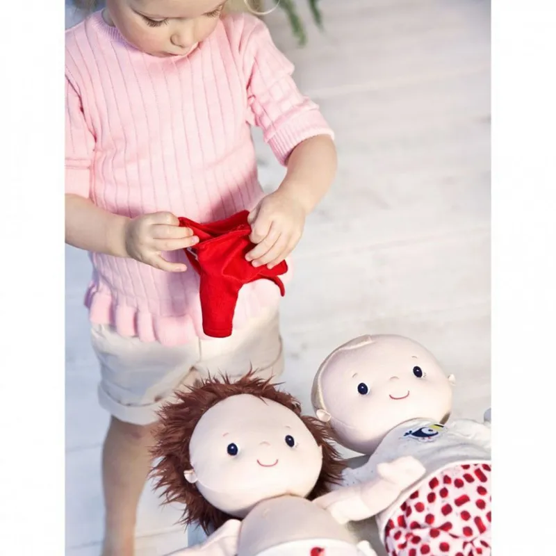 Pyjama Rouge-gorge pour poupée - 24m+-3