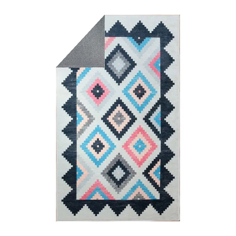 Tapis Berbère Losange Multico. - Plusieurs dim. dispos-1