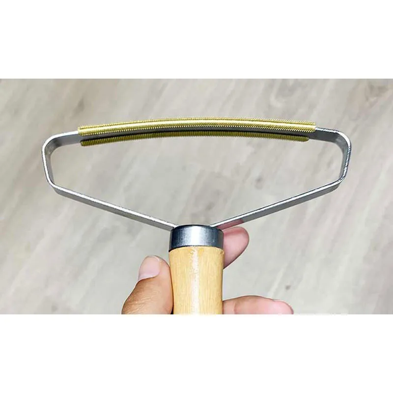 PilPoil Brosse anti-poils & bouloches - Bois-6