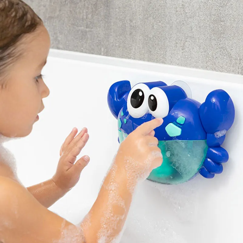 Jeu de bain Crabe musical avec bulles - 3+-3