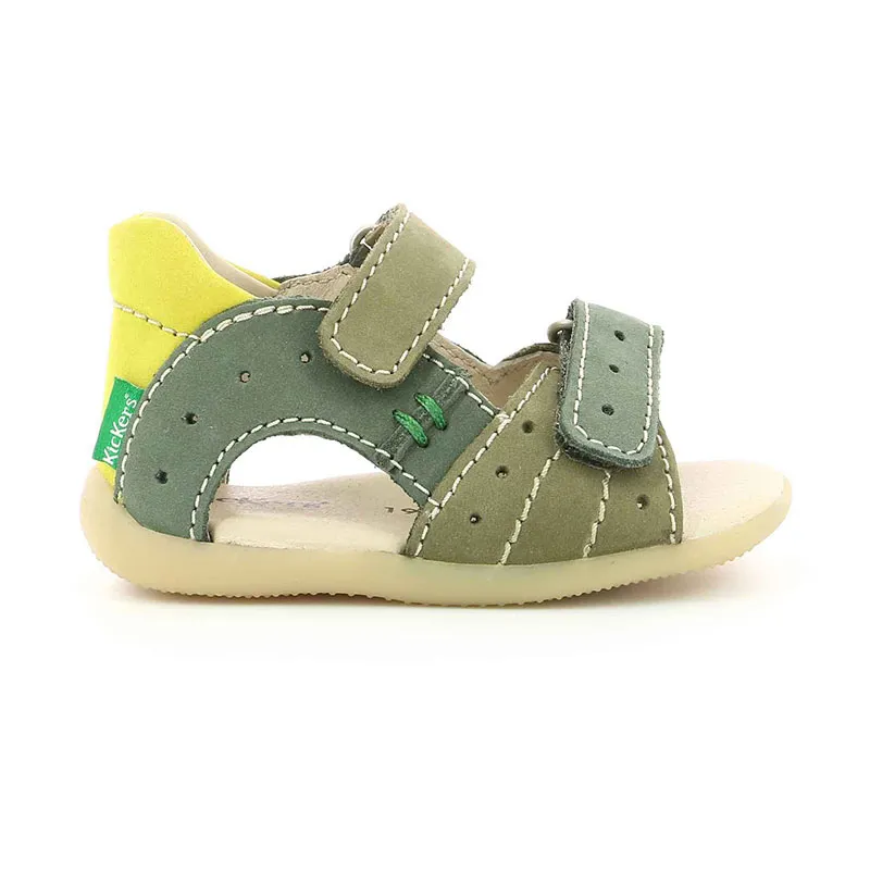 Sandales Boping-2 - Vert/Tricolore-0