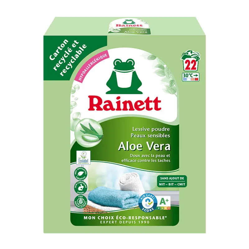 2 Lessives poudre Aloe Vera Format familial - 70 lavages-1