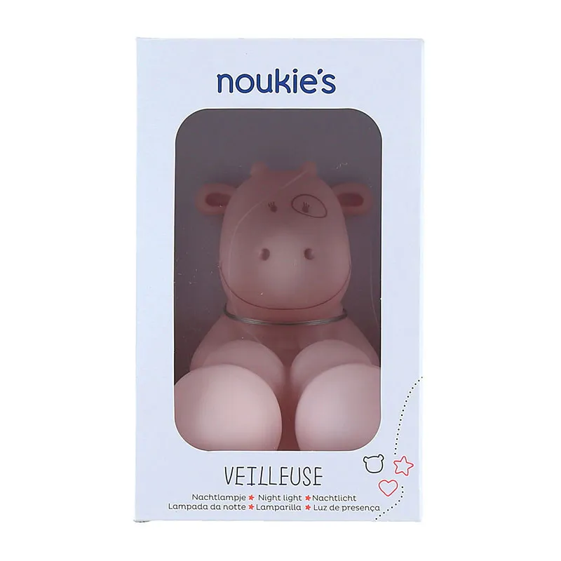 Veilleuse M&M Rose clair - 11,7x11,3x15cm-3