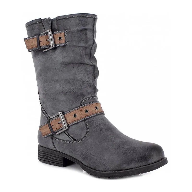 Chaussures d'hiver Nadine Femme - Gris-0