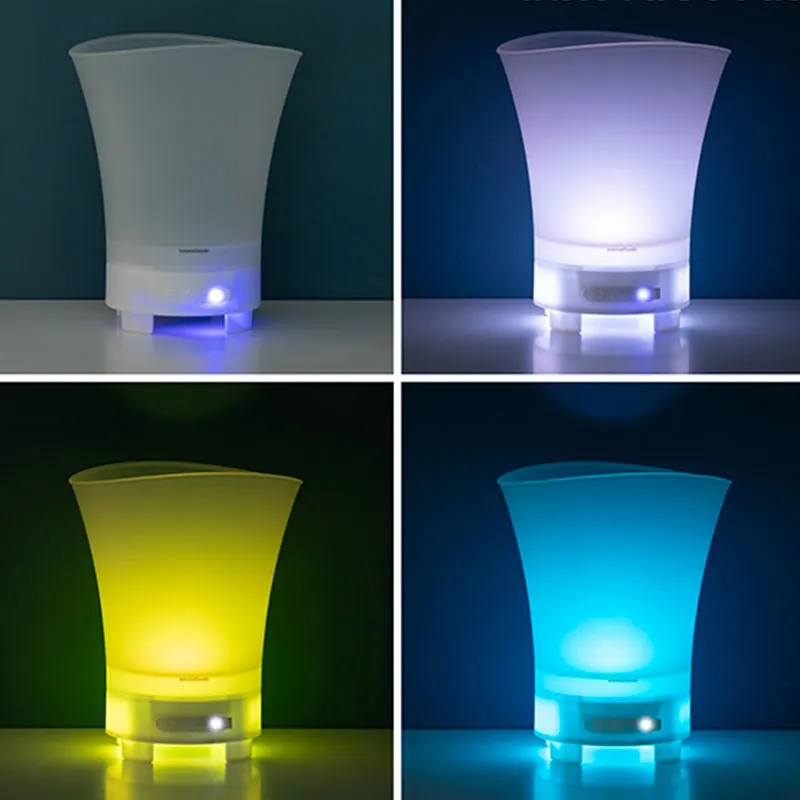 Bac à glaçons LED avec haut-parleur - 29x33,5cm-8