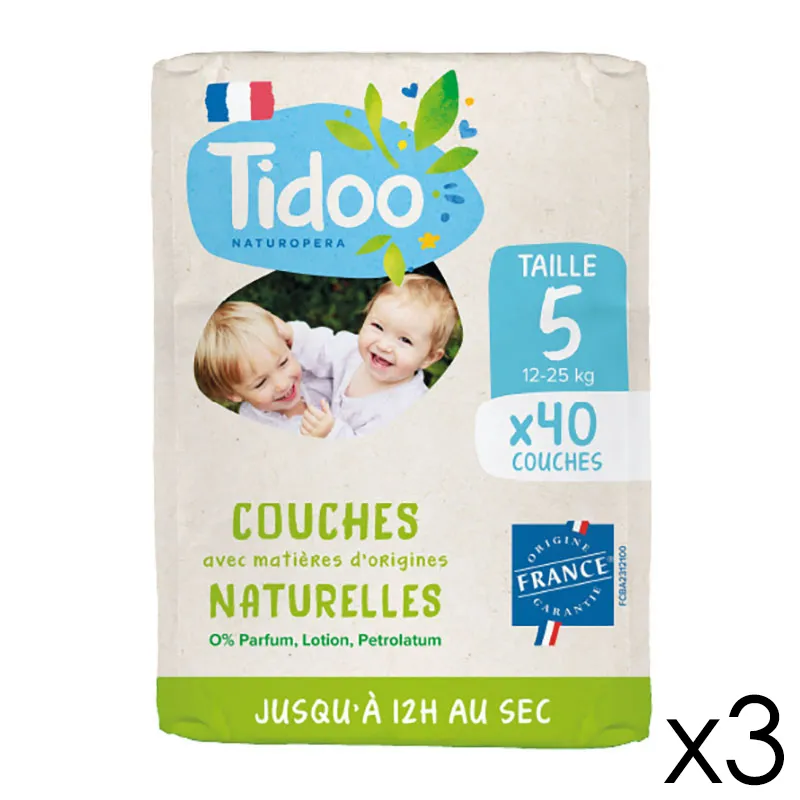 Couches Jumbo Pack T.5/12-18kg - 3x40-0