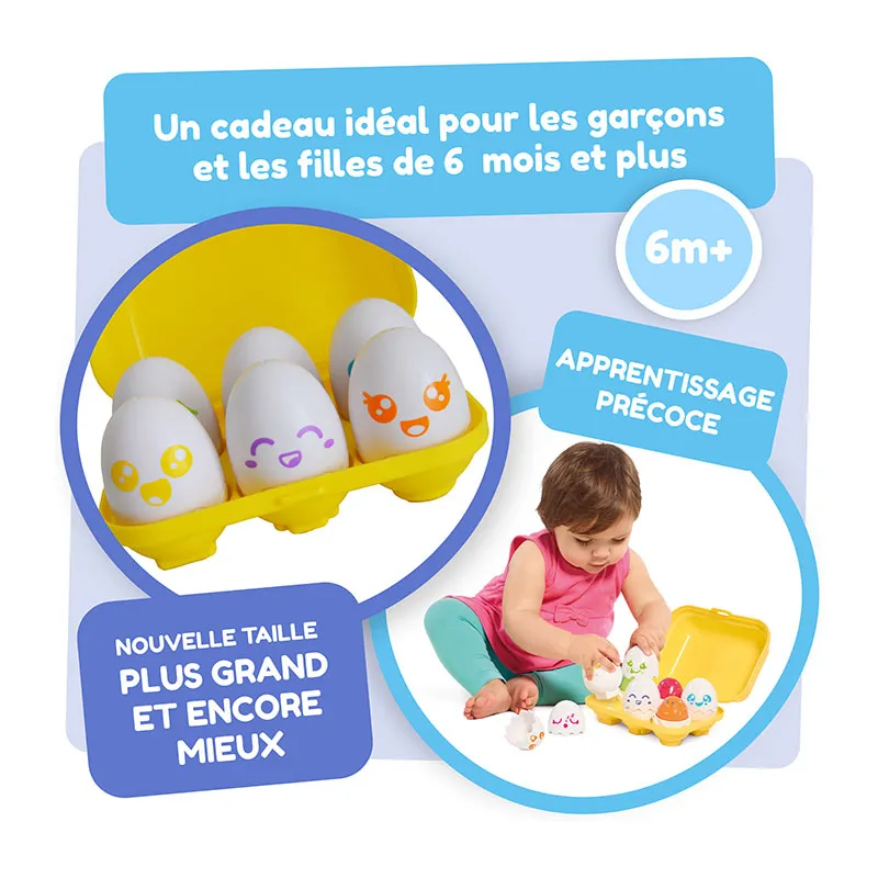 Boite à formes Piou Piou Surprise 7pcs - 6m+ -9