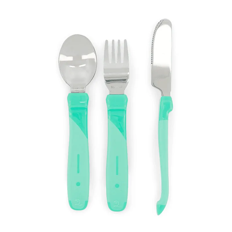 Set de couverts Vert Pastel - 12m+-0
