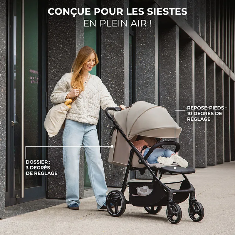 Poussette Buggy Trig 3 Beige - 6m+-12