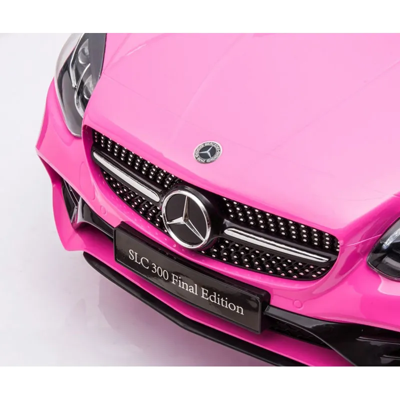 Voiture à batterie Mercedes-Benz SLC Rose - 36m+-7