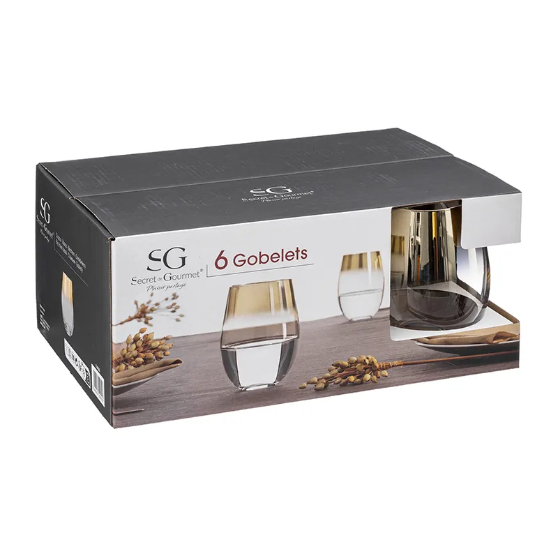 6 gobelets bas Arya Or - 54cl-3