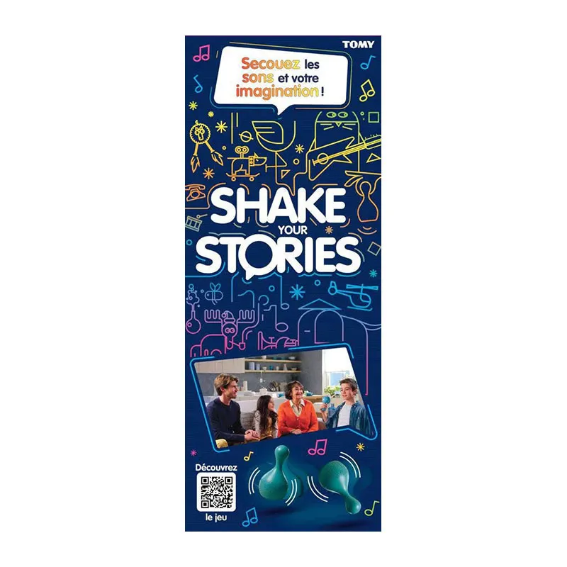 Jeu d'ambiance Shake your stories - 4+-7