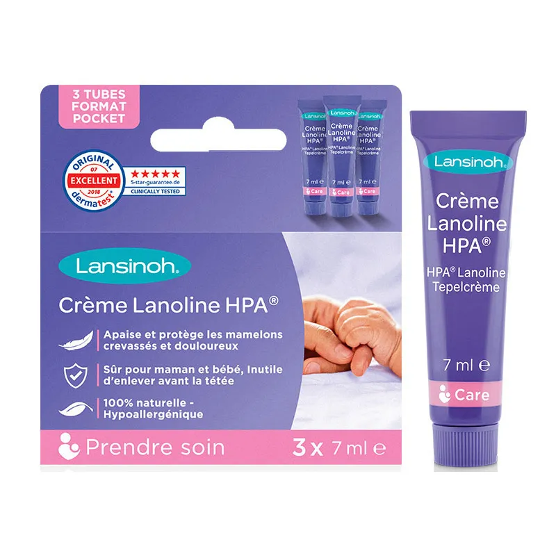 3 Crèmes HPA Lanoline Format Pocket - 3x7ml-2
