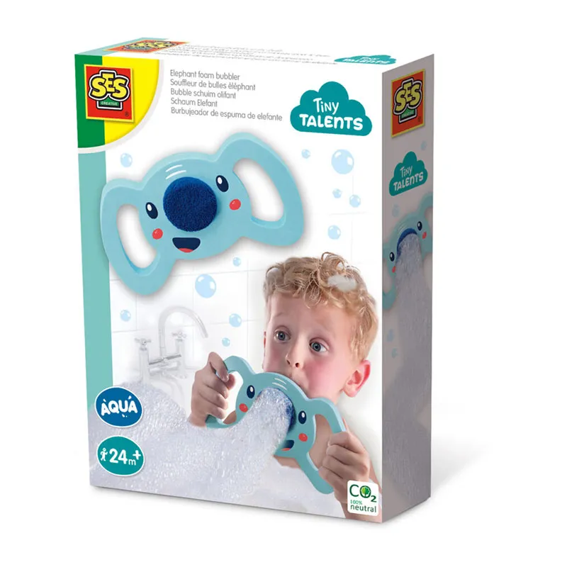 Souffleur de bulles Éléphant pour le bain - 24m+-0