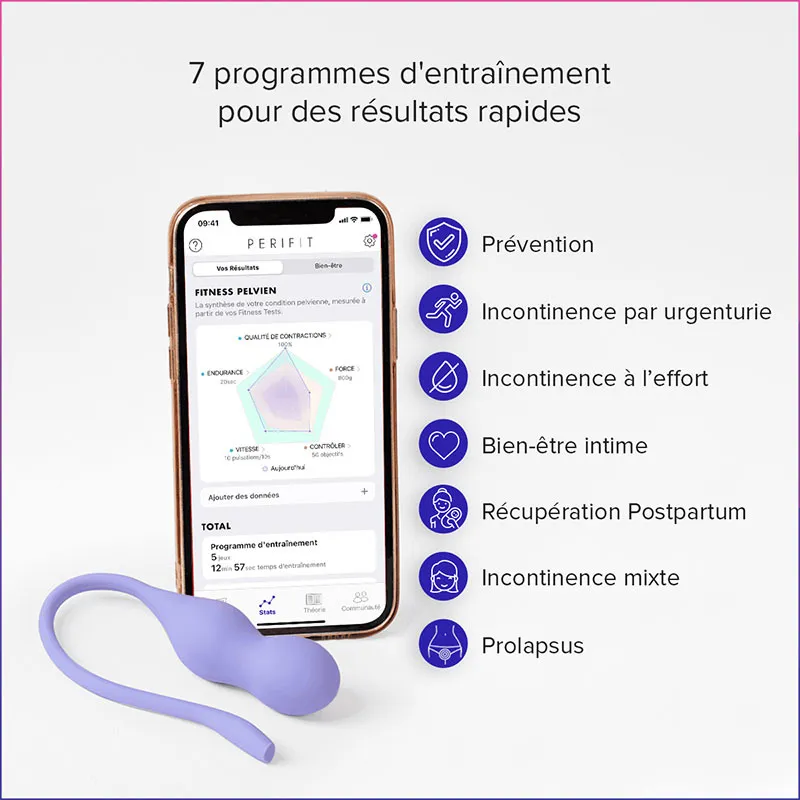 Sonde Perifit Care+ Lilas + Pochette de rangement-4
