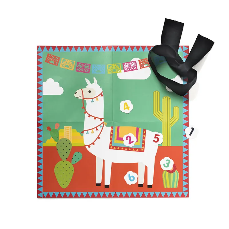 Jeu d'anniversaire du lama - 4+-1